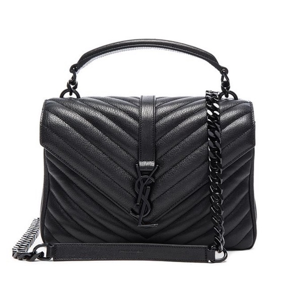 Saint Laurent Handbags - Saint Laurent Collège Medium in Matelassé Leather